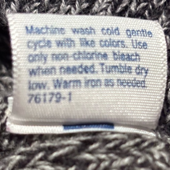 St. John’s Bay Gray Textured Knit Sweater Women’s Plus 3X - Picture 12 of 12